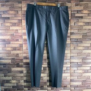 Brooks Brothers Flex Madison-Fit Wool Trousers Gray 40x29